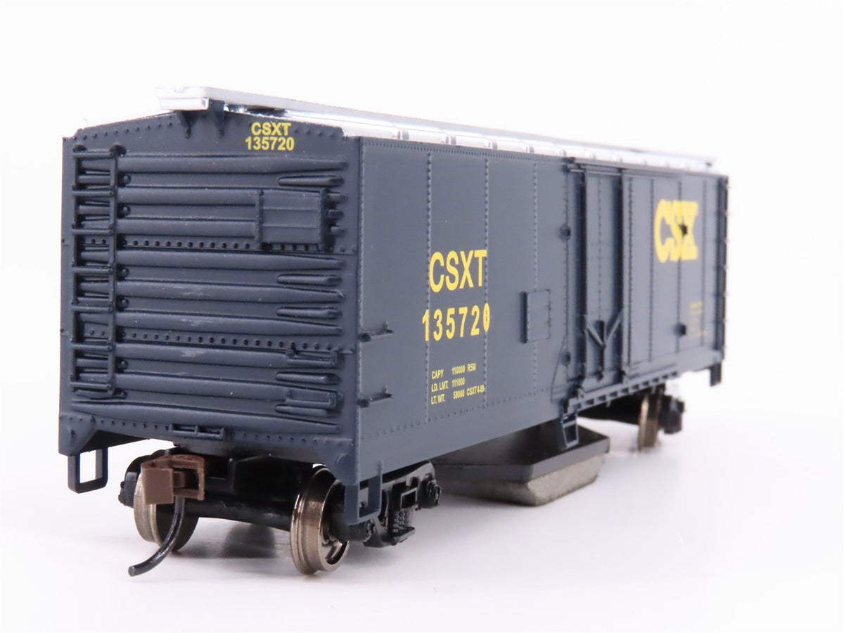 HO Scale Walthers Trainline 931-1754 CSXT Track Cleaning Boxcar #135720