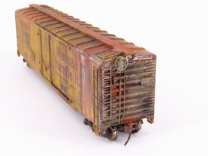 HO Walthers Trainline 931-1672 UP Union Pacific Boxcar #499233 Custom Weathered