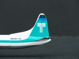 1:400 Dragon Wings Jet-X JXM153 Die-Cast Transamerica Lockheed L-188C Aircraft