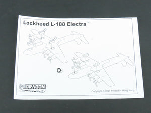 1:400 Dragon Wings Jet-X JXM153 Die-Cast Transamerica Lockheed L-188C Aircraft