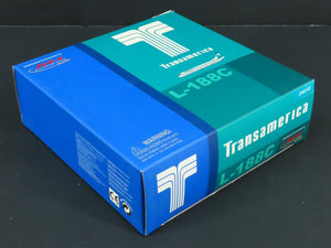 1:400 Dragon Wings Jet-X JXM153 Die-Cast Transamerica Lockheed L-188C Aircraft