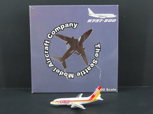 1:400 Scale Seattle Model Die-Cast COPA Boeing B737-200 Aircraft HP-1163-CMP