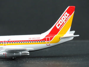 1:400 Scale Seattle Model Die-Cast COPA Boeing B737-200 Aircraft HP-1163-CMP