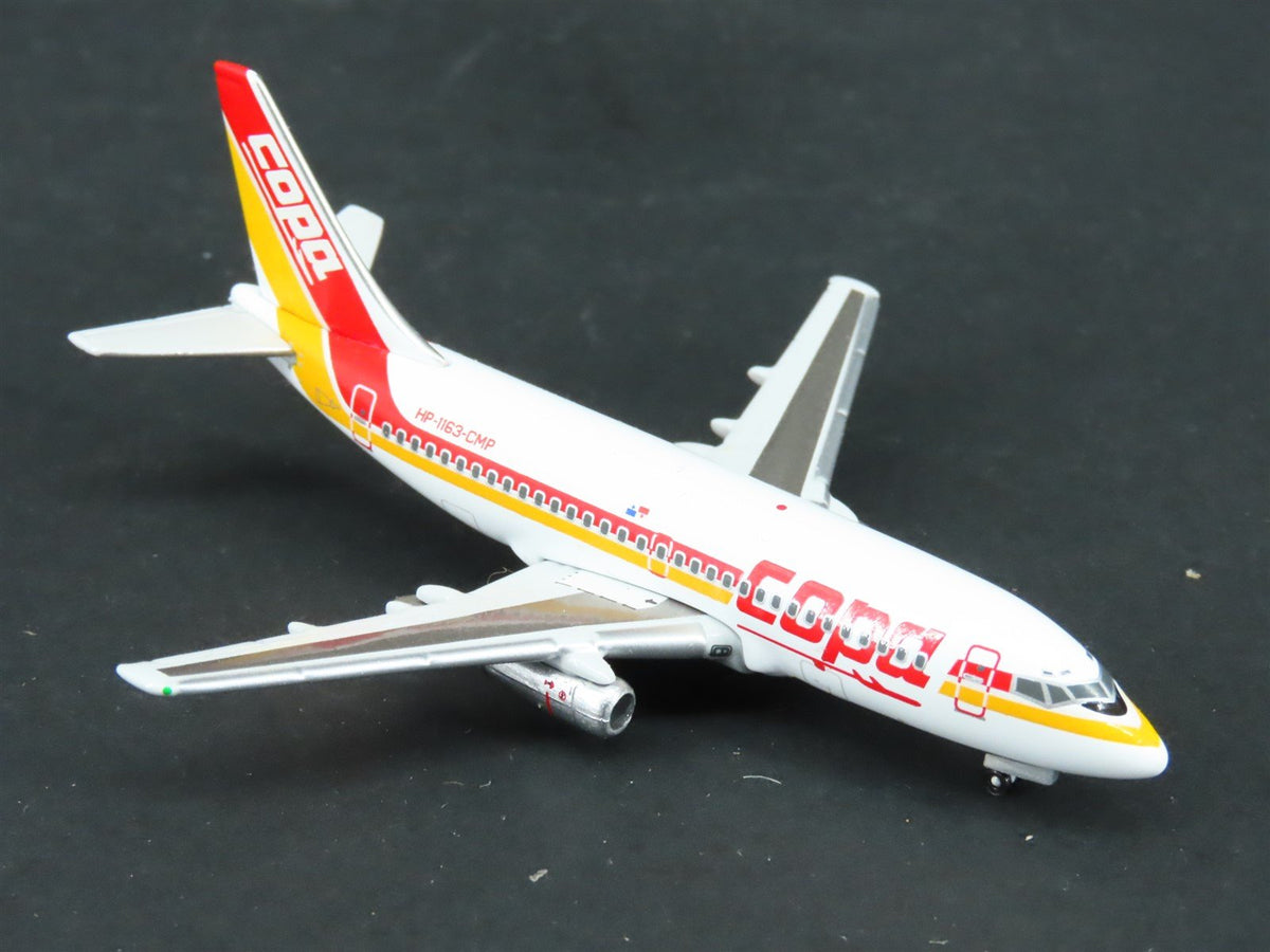 1:400 Scale Seattle Model Die-Cast COPA Boeing B737-200 Aircraft HP-1163-CMP