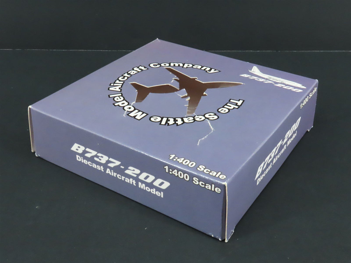 1:400 Scale Seattle Model Die-Cast COPA Boeing B737-200 Aircraft HP-1163-CMP
