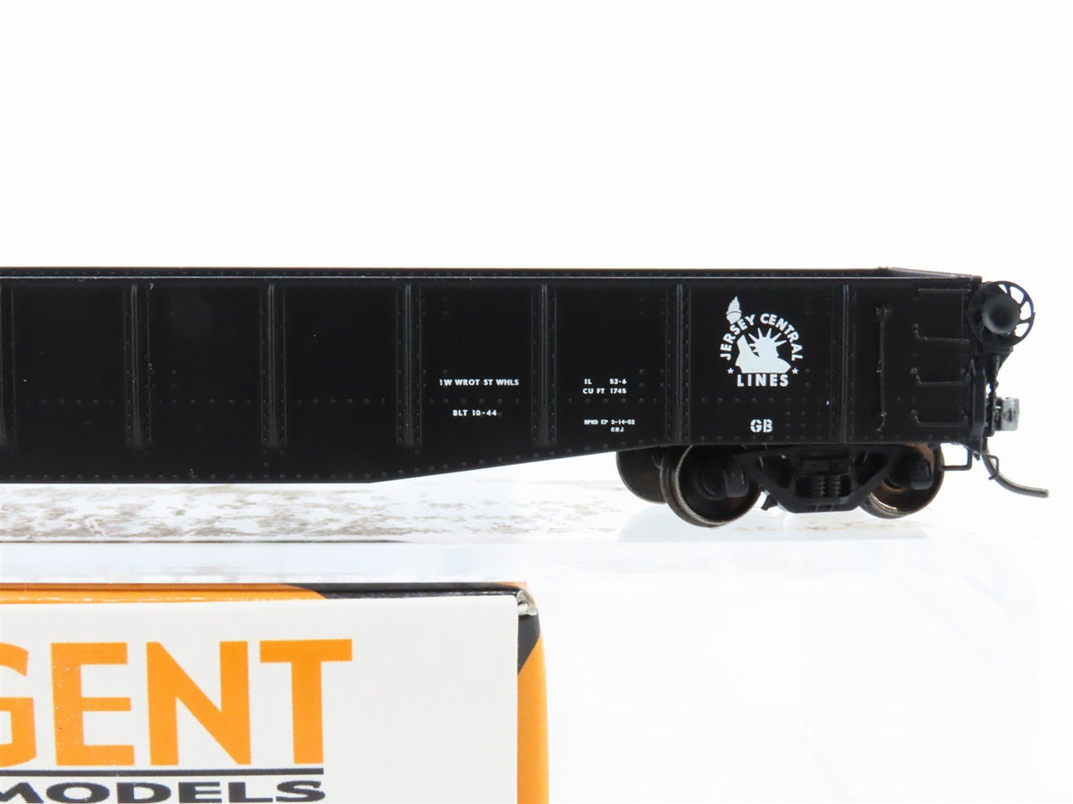 HO Scale Tangent 10914-04 CNJ Jersey Central 52&#39; 6&quot; Welded 70T Gondola Car #1763