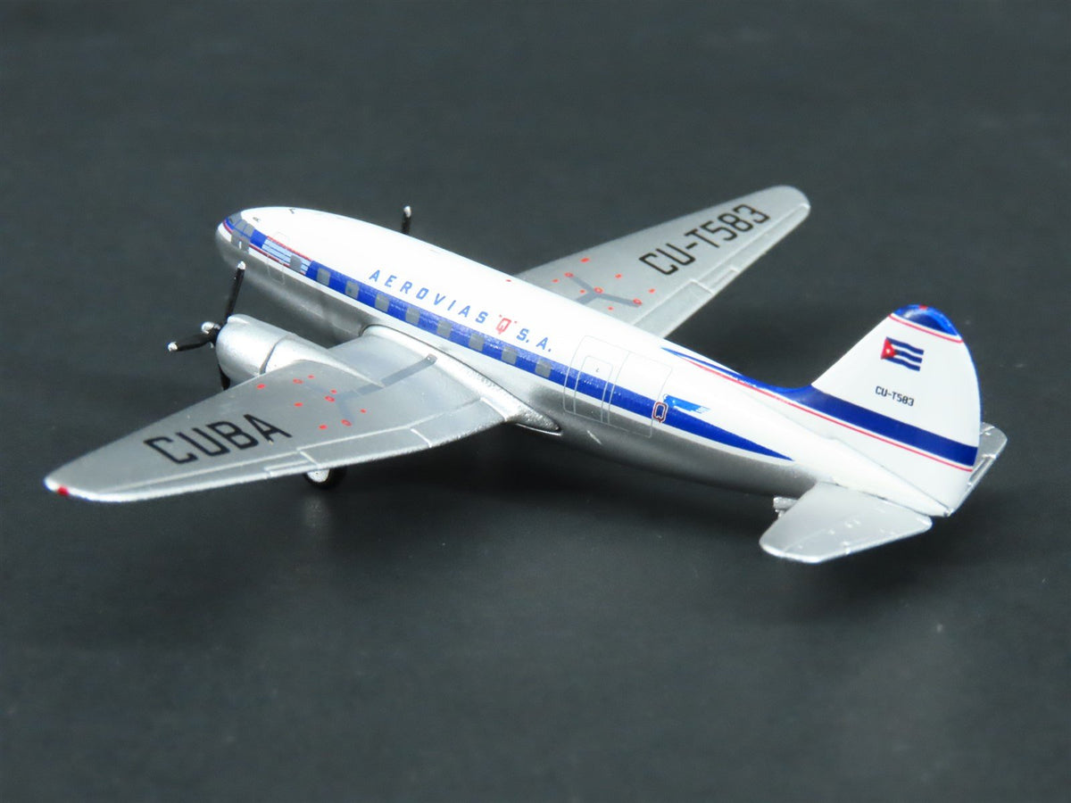 1:400 Aero Classics Latin Classics Aerovias Q Curtiss C-46 Aircraft CU-T583