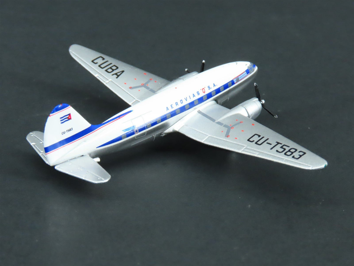 1:400 Aero Classics Latin Classics Aerovias Q Curtiss C-46 Aircraft CU-T583