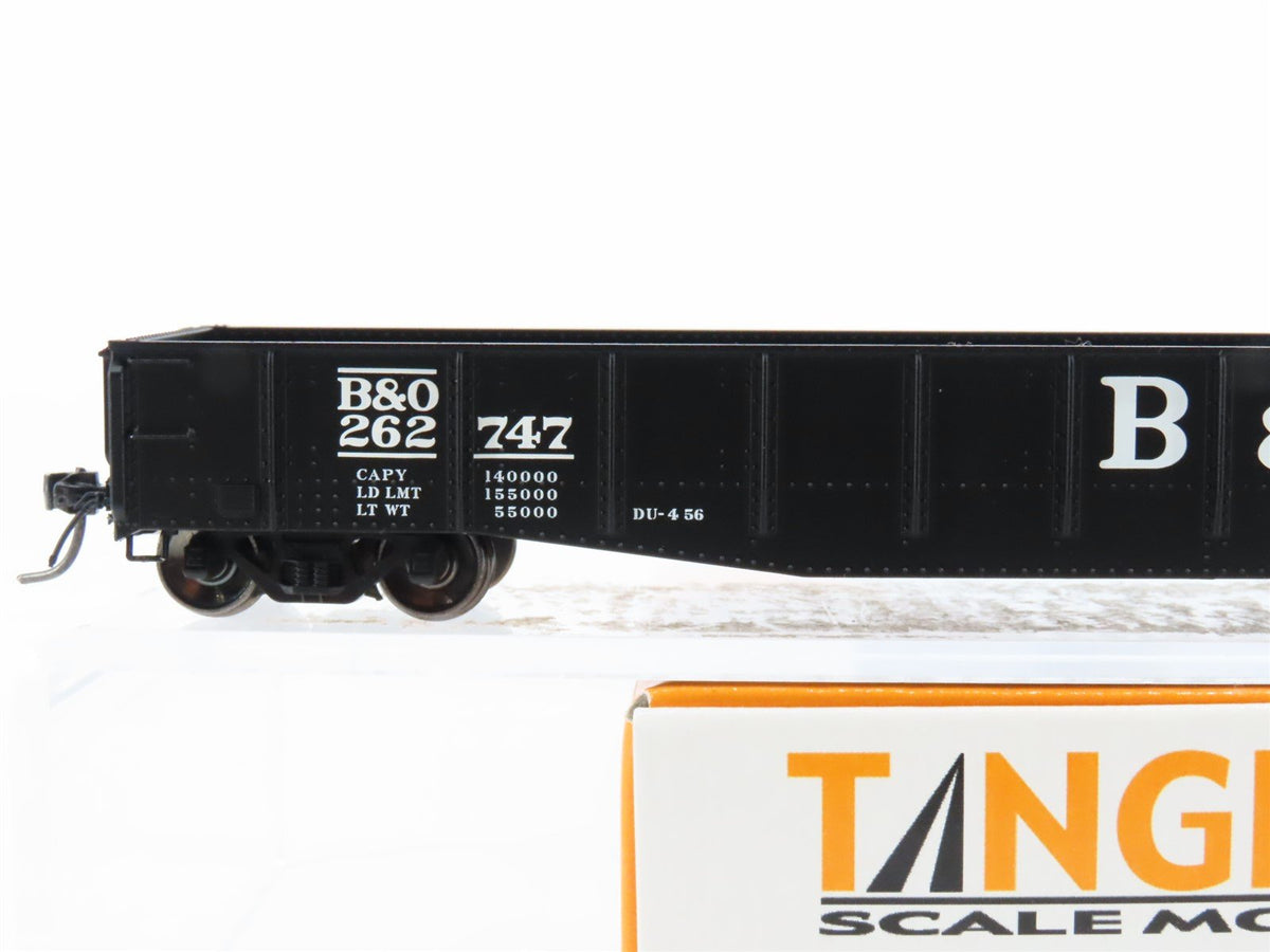 HO Scale Tangent 10917-10 B&amp;O Baltimore &amp; Ohio 52&#39; 6&quot; 70T Gondola Car #262747