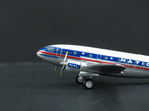 1:400 Scale Aero Classics Die-Cast National Airlines Curtiss C-46F-CU Aircraft