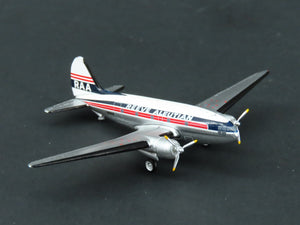 1:400 Aero Classics Die-Cast Reeve Aleutian Curtiss C-46A-CU Aircraft N9852F