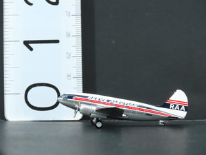 1:400 Aero Classics Die-Cast Reeve Aleutian Curtiss C-46A-CU Aircraft N9852F