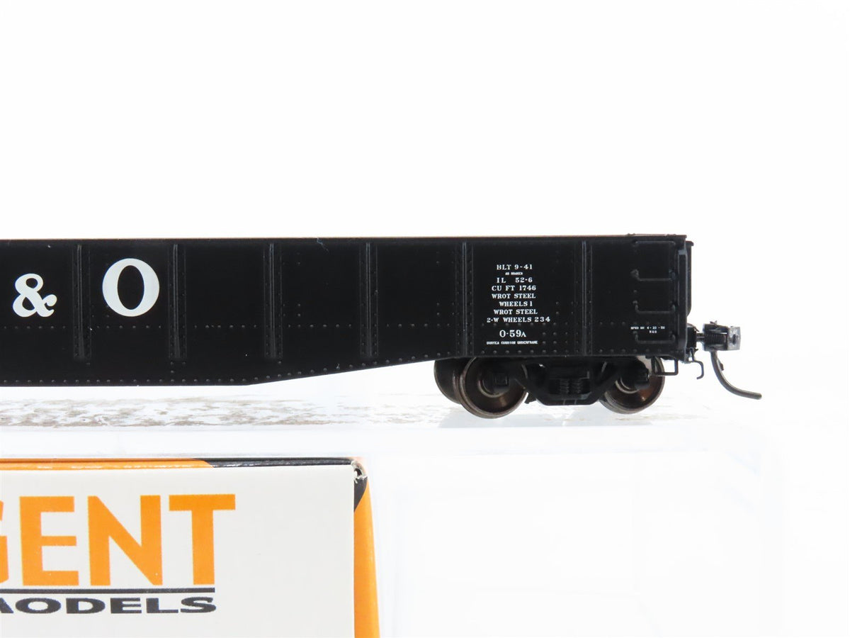 HO Scale Tangent 10917-11 B&amp;O Baltimore &amp; Ohio 52&#39; 6&quot; 70T Gondola Car #262776