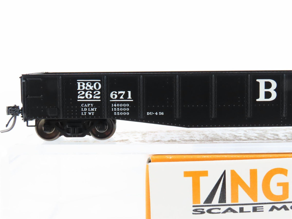 HO Scale Tangent 10917-07 B&amp;O Baltimore &amp; Ohio 52&#39; 6&quot; 70T Gondola Car #262671