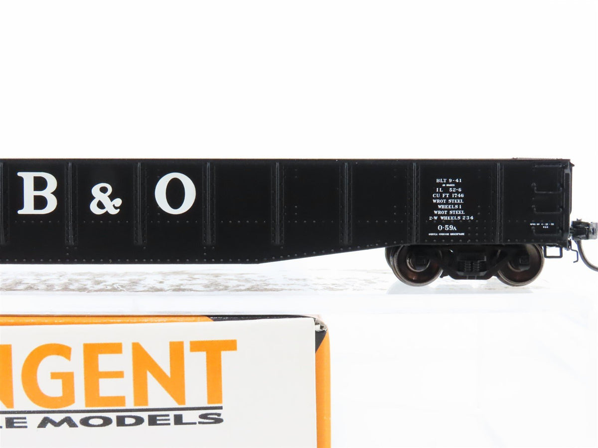 HO Scale Tangent 10917-07 B&amp;O Baltimore &amp; Ohio 52&#39; 6&quot; 70T Gondola Car #262671