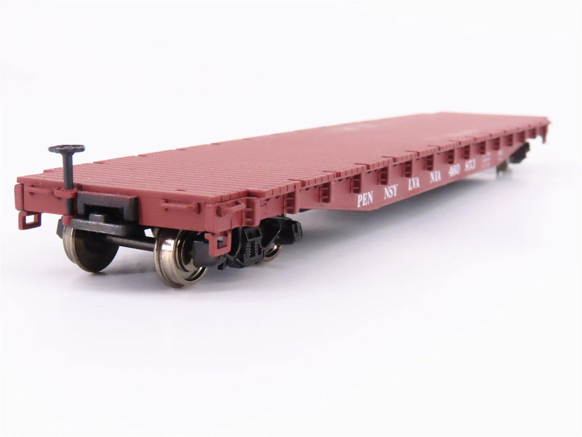 HO Scale Model Power 2247 PRR Pennsylvania 51&#39; Metal Flatcar #460853