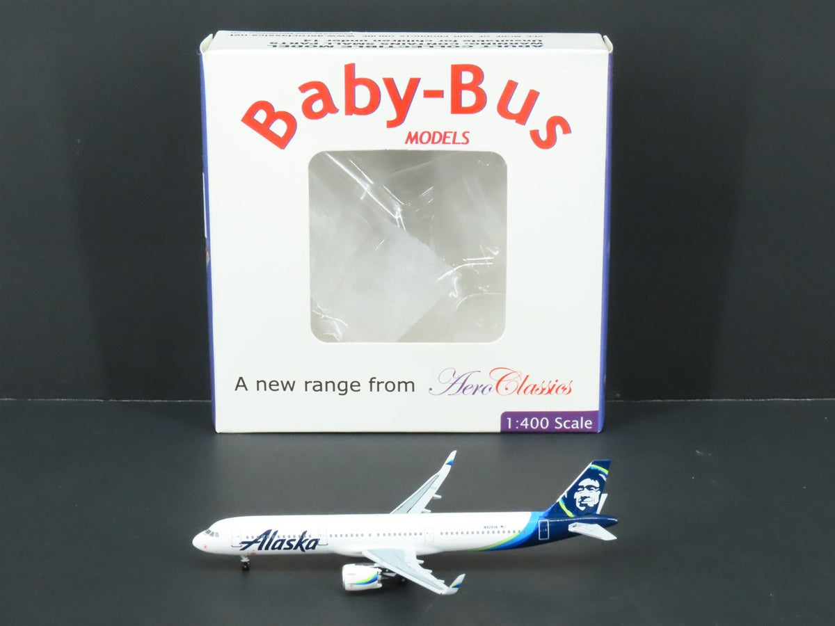 1:400 Scale Aero Classics Baby-Bus Die-Cast Alaska A321-253N Airbus N928VA