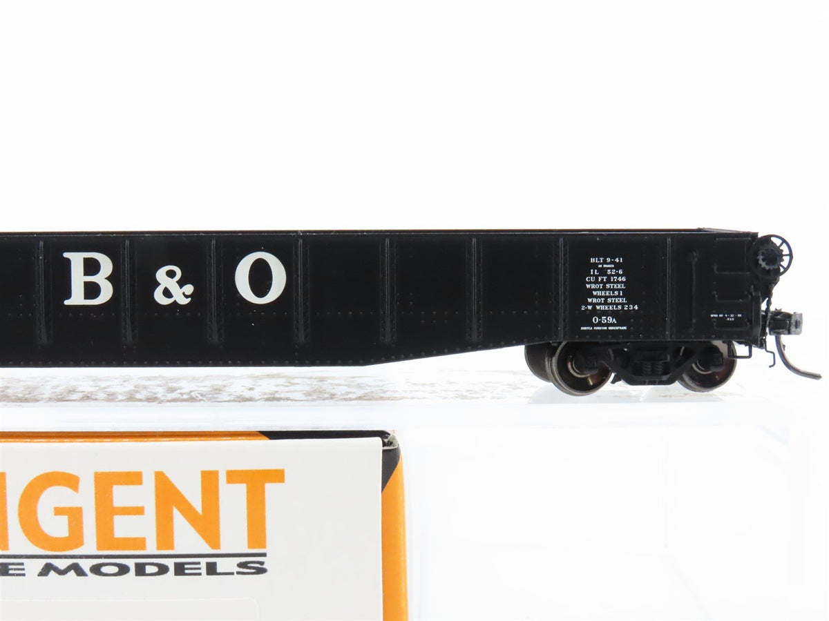 HO Scale Tangent 10917-09 B&amp;O Baltimore &amp; Ohio 52&#39; 6&quot; 70T Gondola Car #262703