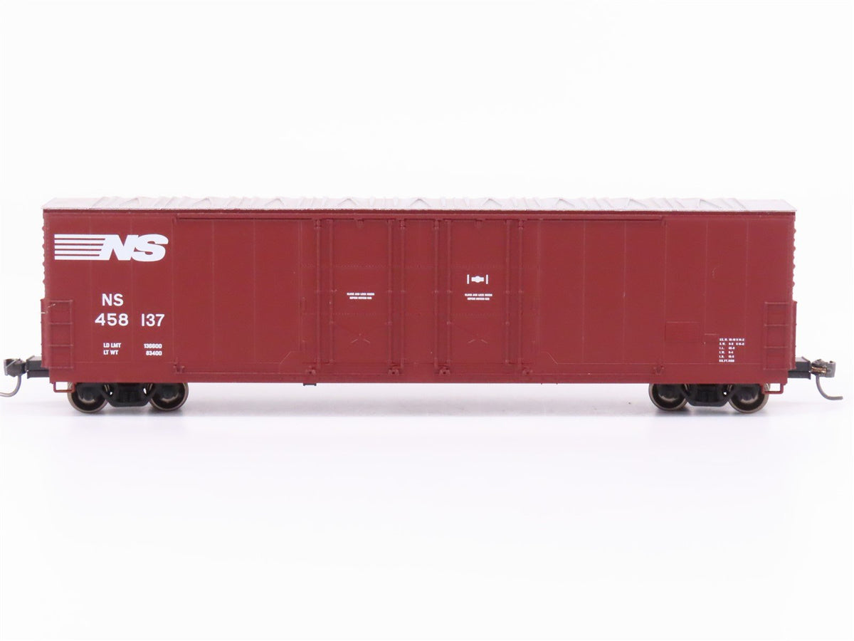 HO Scale Scaletrains.com NS Norfolk Southern 50&#39; Double Door Boxcar #458137