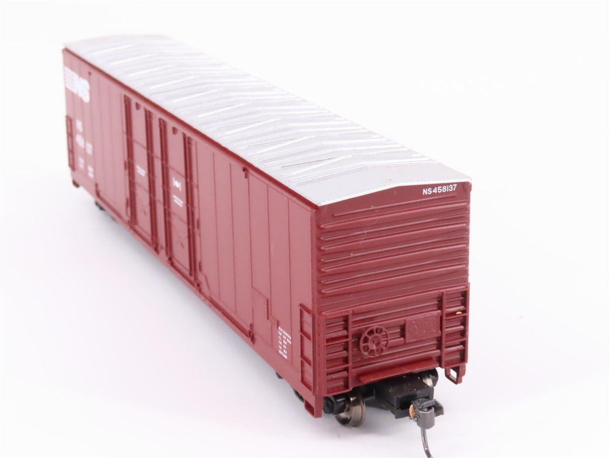 HO Scale Scaletrains.com NS Norfolk Southern 50&#39; Double Door Boxcar #458137