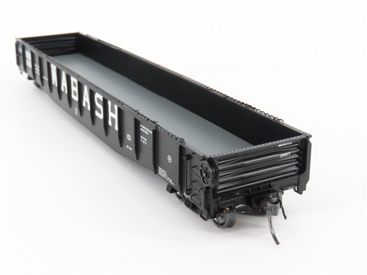HO Scale Tangent 10924-01 WAB Wabash 52&#39; 6&quot; 70T Riveted Gondola Car #12927
