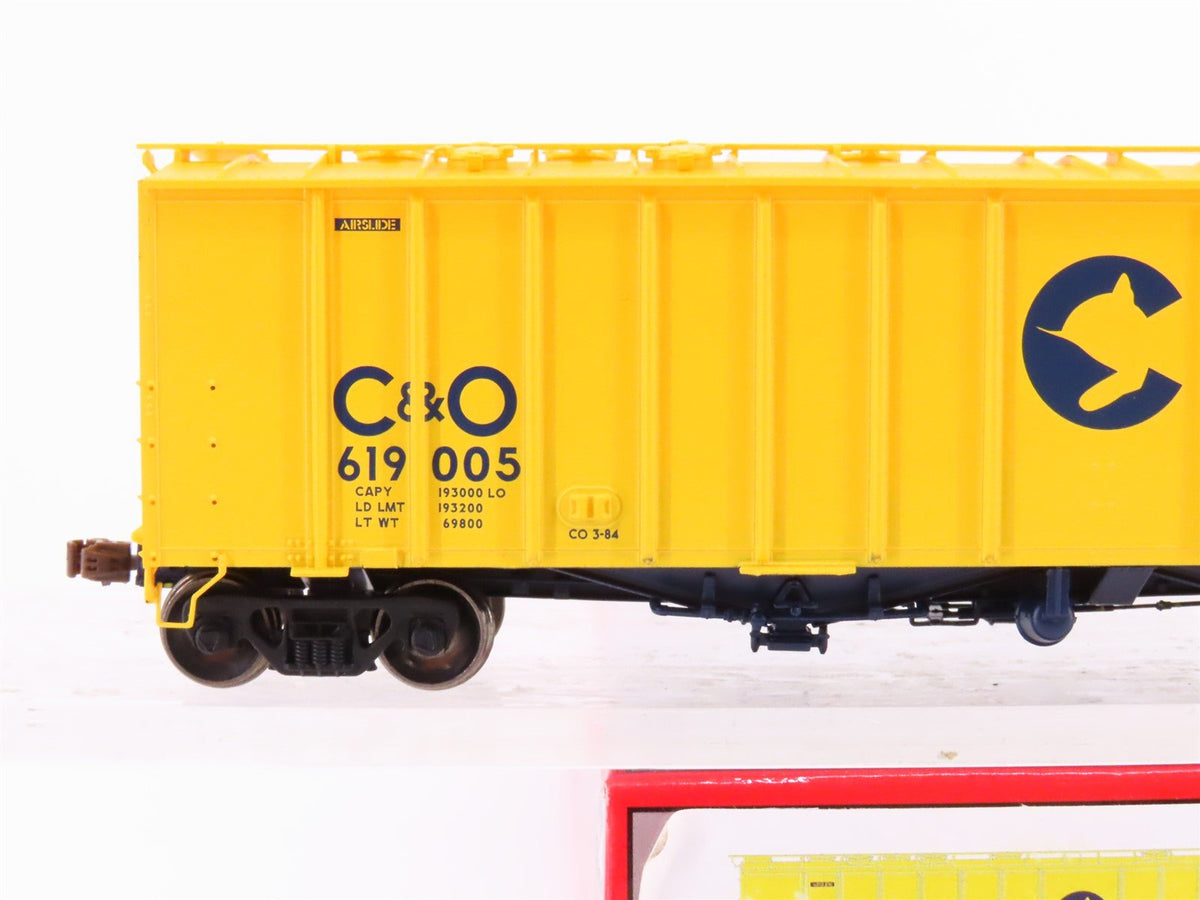 HO Scale Scaletrains.com SXT10354 C&amp;O Chessie System Airslide Hopper Car #619005