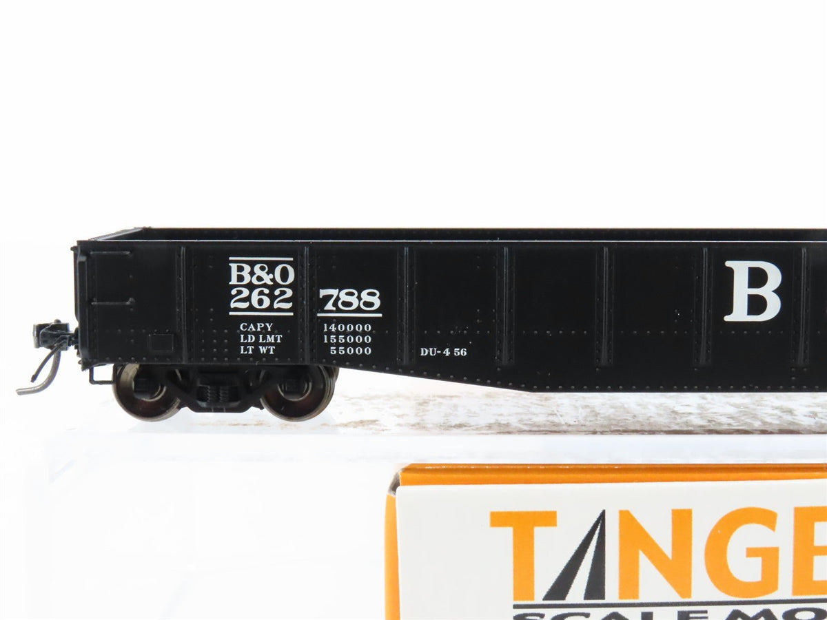 HO Scale Tangent 10917-12 B&amp;O Baltimore &amp; Ohio 52&#39; 6&quot; 70T Gondola Car #262788