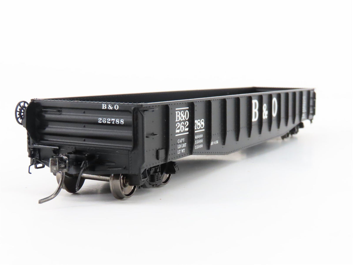 HO Scale Tangent 10917-12 B&amp;O Baltimore &amp; Ohio 52&#39; 6&quot; 70T Gondola Car #262788