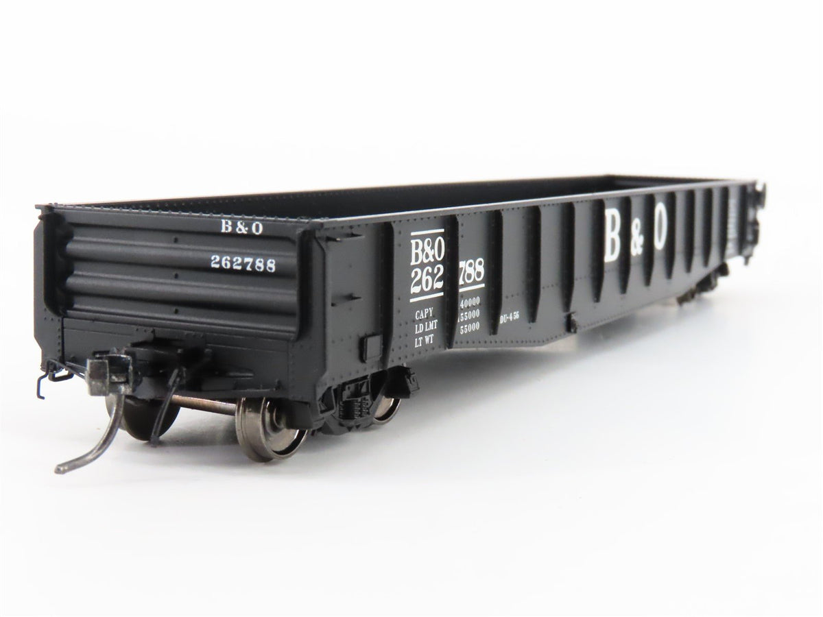 HO Scale Tangent 10917-12 B&amp;O Baltimore &amp; Ohio 52&#39; 6&quot; 70T Gondola Car #262788