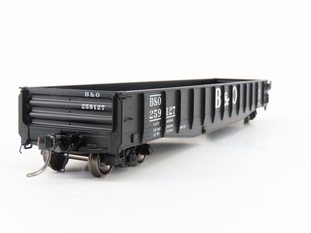 HO Scale Tangent 10930-02 B&amp;O Baltimore &amp; Ohio 52&#39; 6&quot; 70T Gondola Car #259127