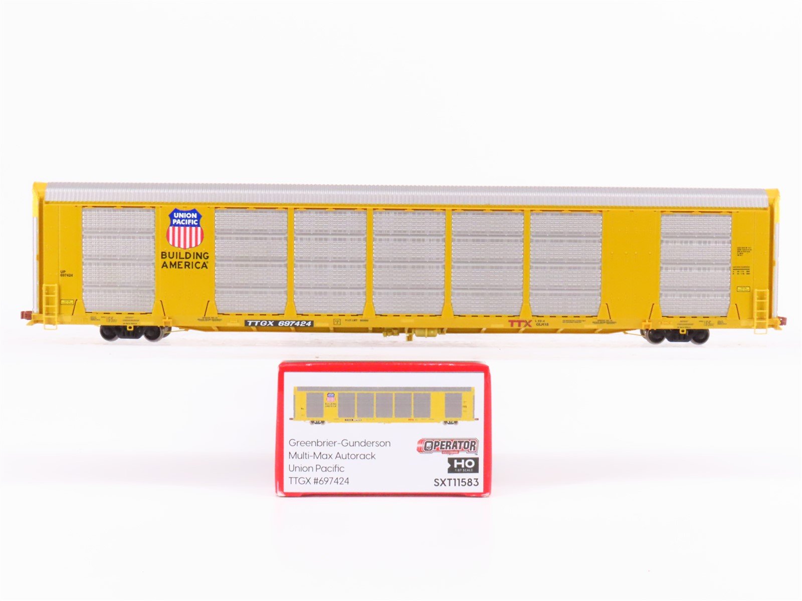 HO Scaletrains.com SXT11583 UP-TTX Union Pacific Multi-Max Autorack #697424