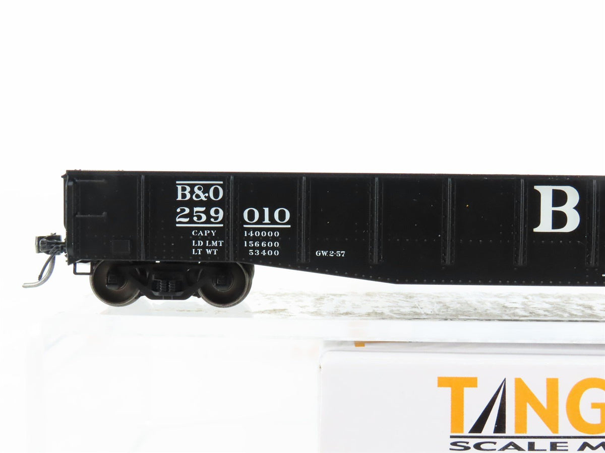 HO Scale Tangent 10930-01 B&amp;O Baltimore &amp; Ohio 52&#39; 6&quot; 70T Gondola Car #259010