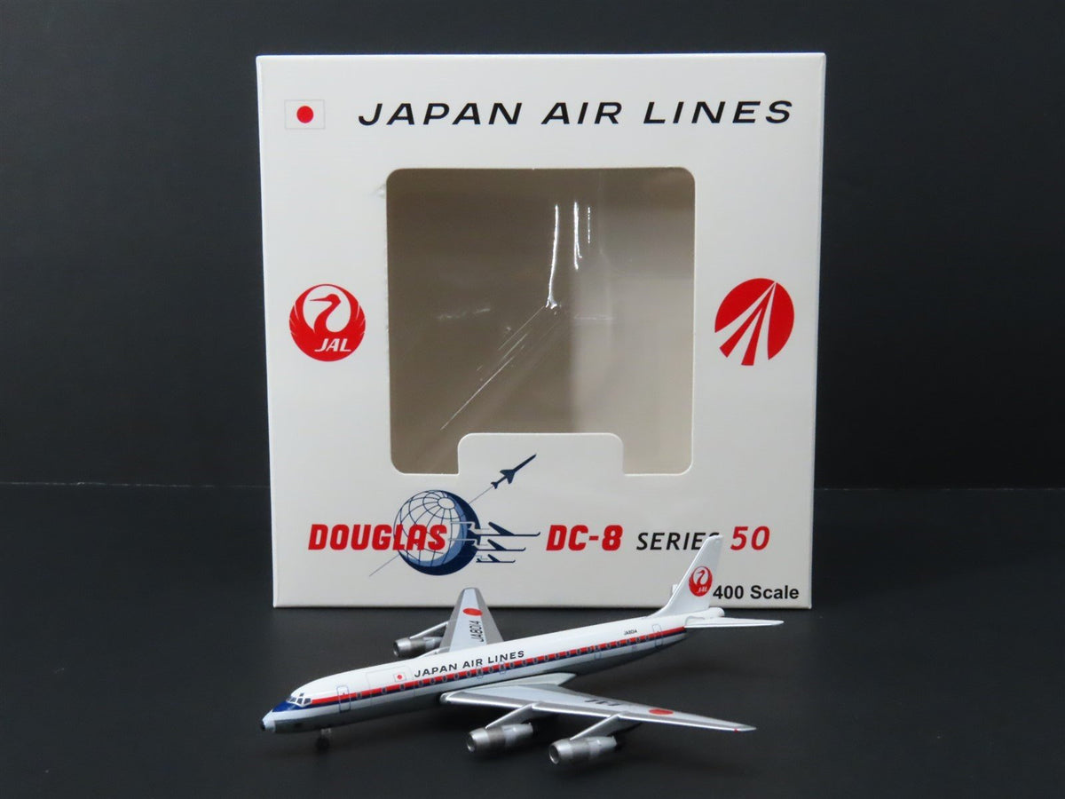 1:400 Scale Aero Classics Die-Cast JAL Japan McDonnell Douglas DC-8-55F Aircraft
