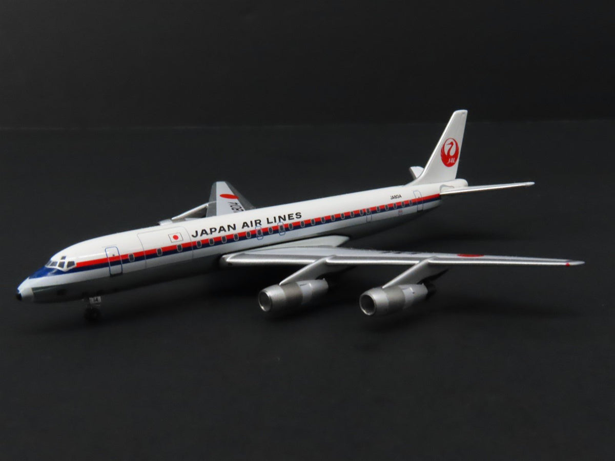 1:400 Scale Aero Classics Die-Cast JAL Japan McDonnell Douglas DC-8-55F Aircraft