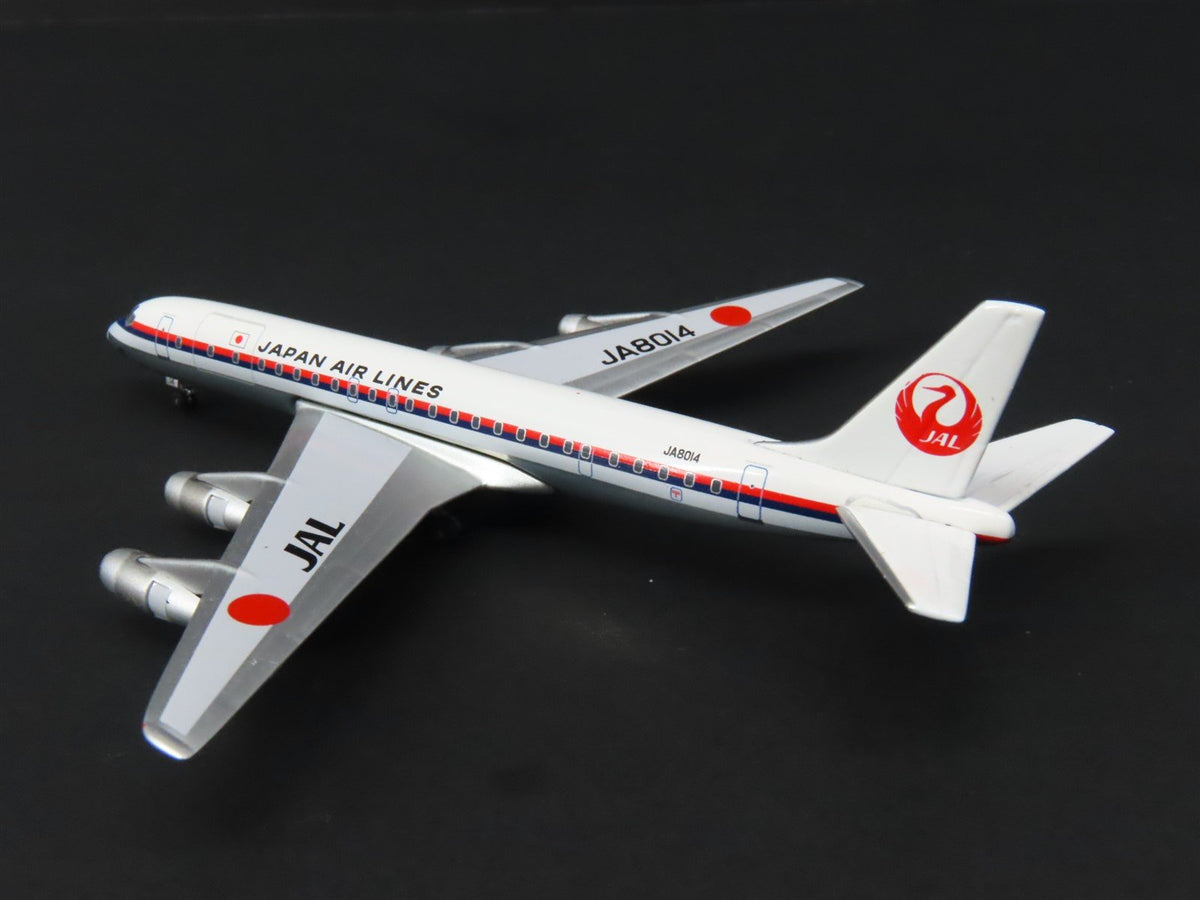 1:400 Scale Aero Classics Die-Cast JAL Japan McDonnell Douglas DC-8-55F Aircraft