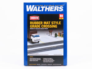 HO 1/87 Scale Walthers 933-3137 Rubber Mat Style Grade Crossing Kit