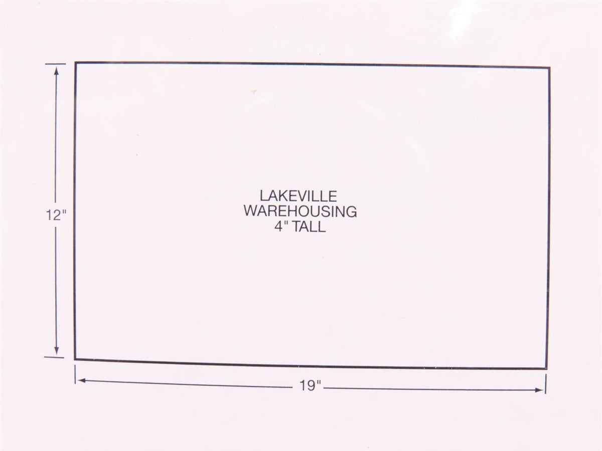 HO 1/87 Scale Walthers 933-2917 Lakeville Warehousing Building Kit SEALED