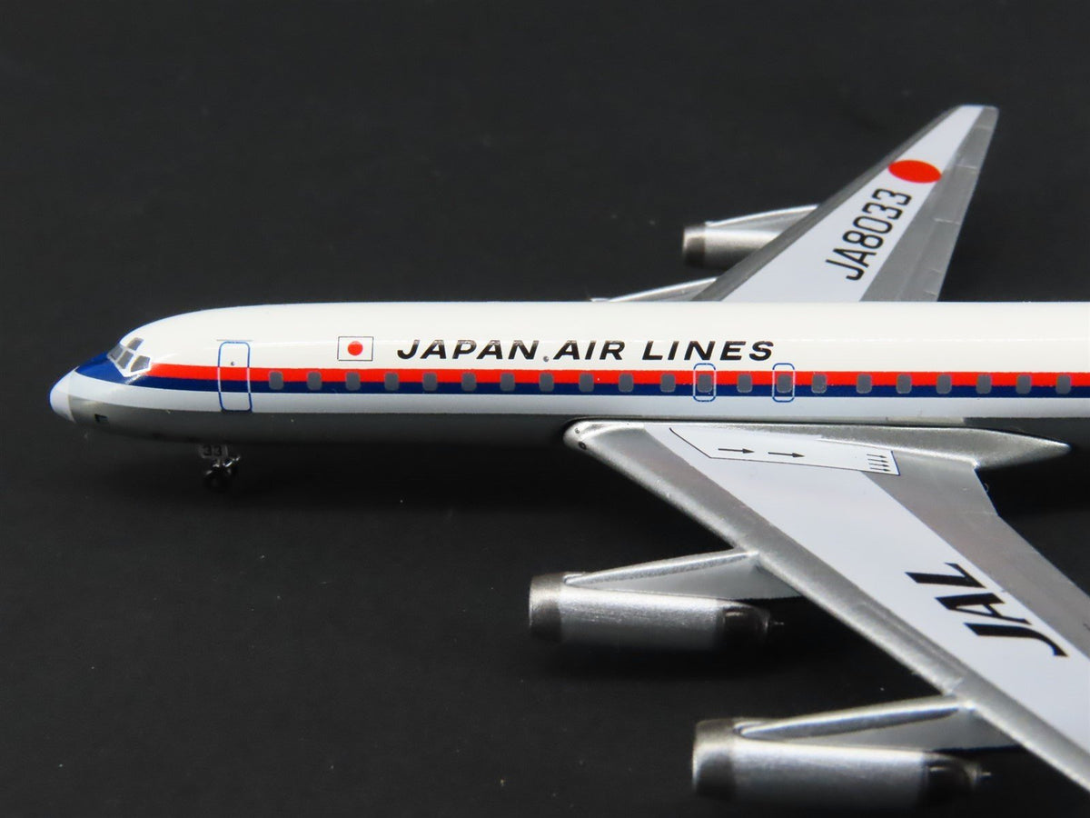 1:400 Scale Aero Classics Die-Cast JAL Japan McDonnell Douglas DC-8-62 Aircraft