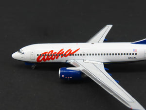 1:400 Scale Gemini Jets GJAAH285 Die-Cast Aloha Boeing B-737-76N Aircraft