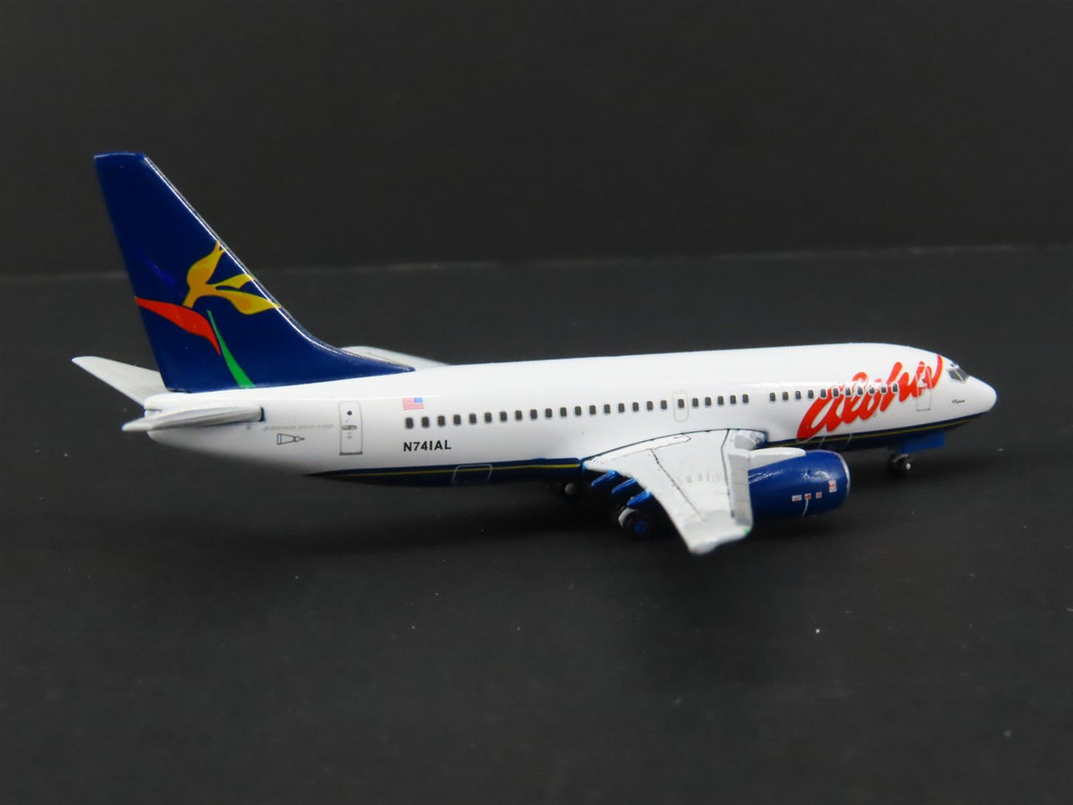 1:400 Scale Gemini Jets GJAAH285 Die-Cast Aloha Boeing B-737-76N Aircraft