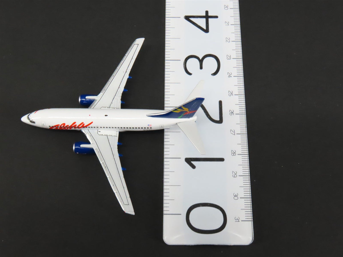 1:400 Scale Gemini Jets GJAAH285 Die-Cast Aloha Boeing B-737-76N Aircraft