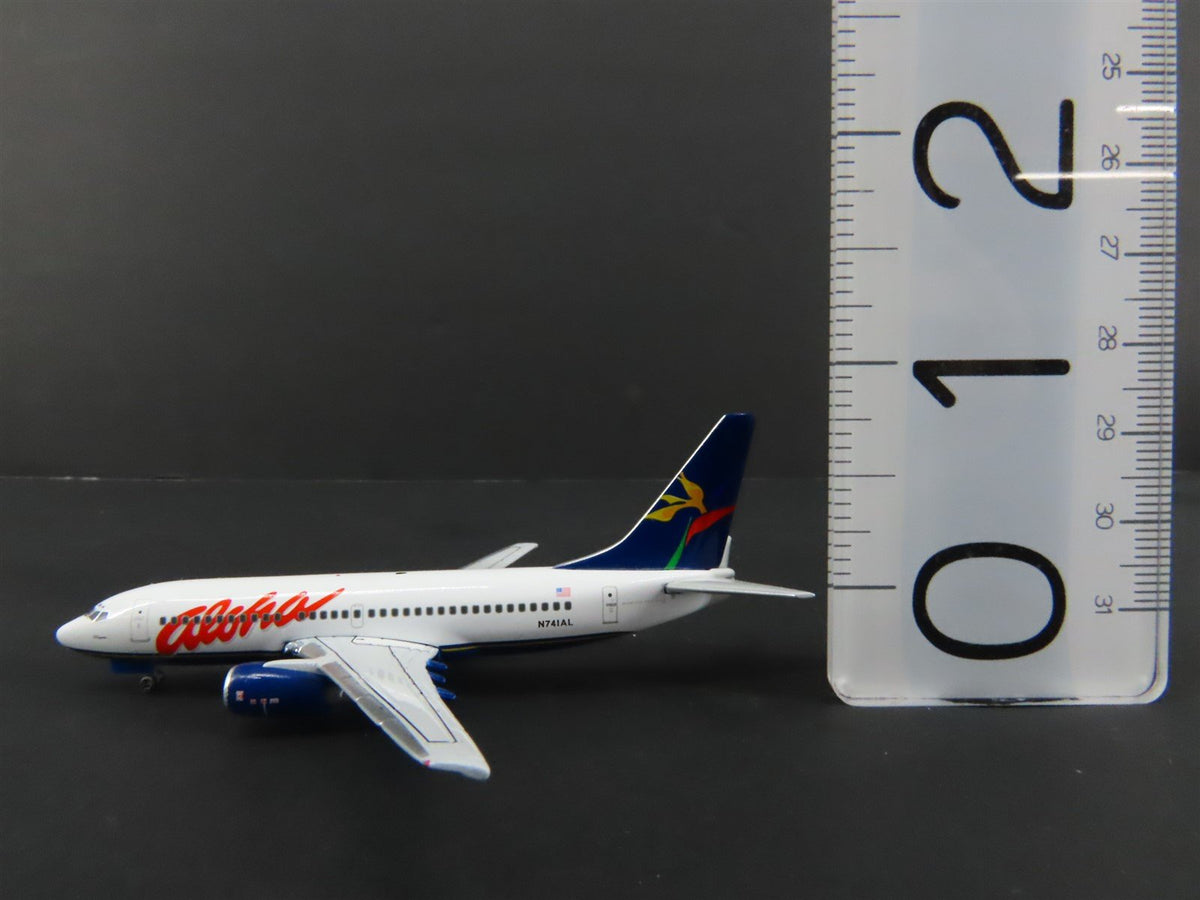 1:400 Scale Gemini Jets GJAAH285 Die-Cast Aloha Boeing B-737-76N Aircraft