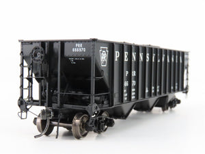 HO Scale Arrowhead ARR1005-48 PRR Pennsylvania 3 Bay Hopper #666970 - With Load