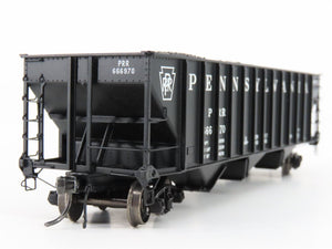 HO Scale Arrowhead ARR1005-48 PRR Pennsylvania 3 Bay Hopper #666970 - With Load