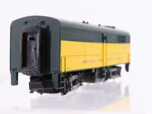 N Scale Life-Like 7943 CNW Railway FB2 Diesel Loco #4103B Unpowered