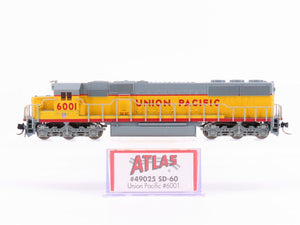 N Scale Atlas 49025 UP Union Pacific SD60 Diesel Locomotive #6001