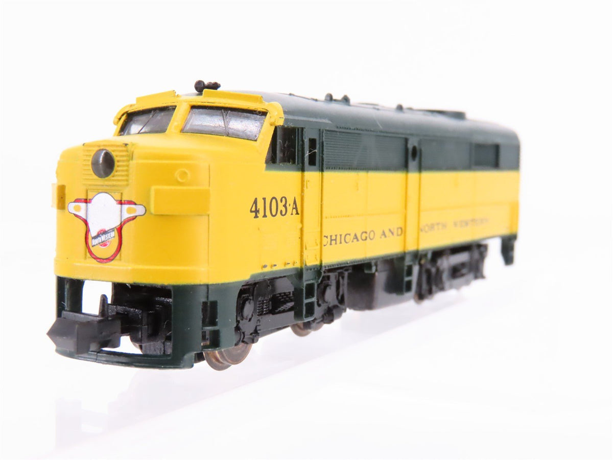 N Life-Like 7942 CNW Chicago &amp; North Western FA2 Diesel #4103-A DOES NOT RUN