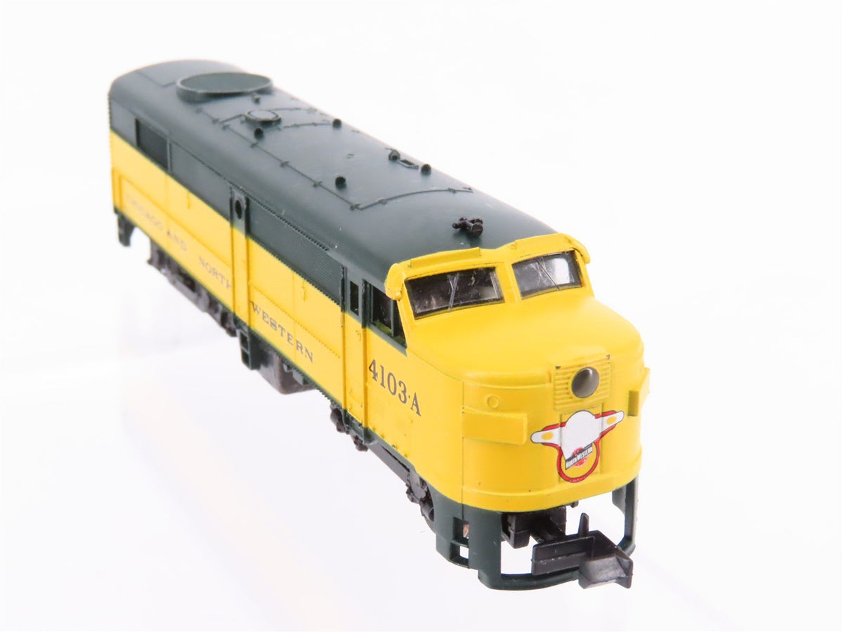 N Life-Like 7942 CNW Chicago &amp; North Western FA2 Diesel #4103-A DOES NOT RUN