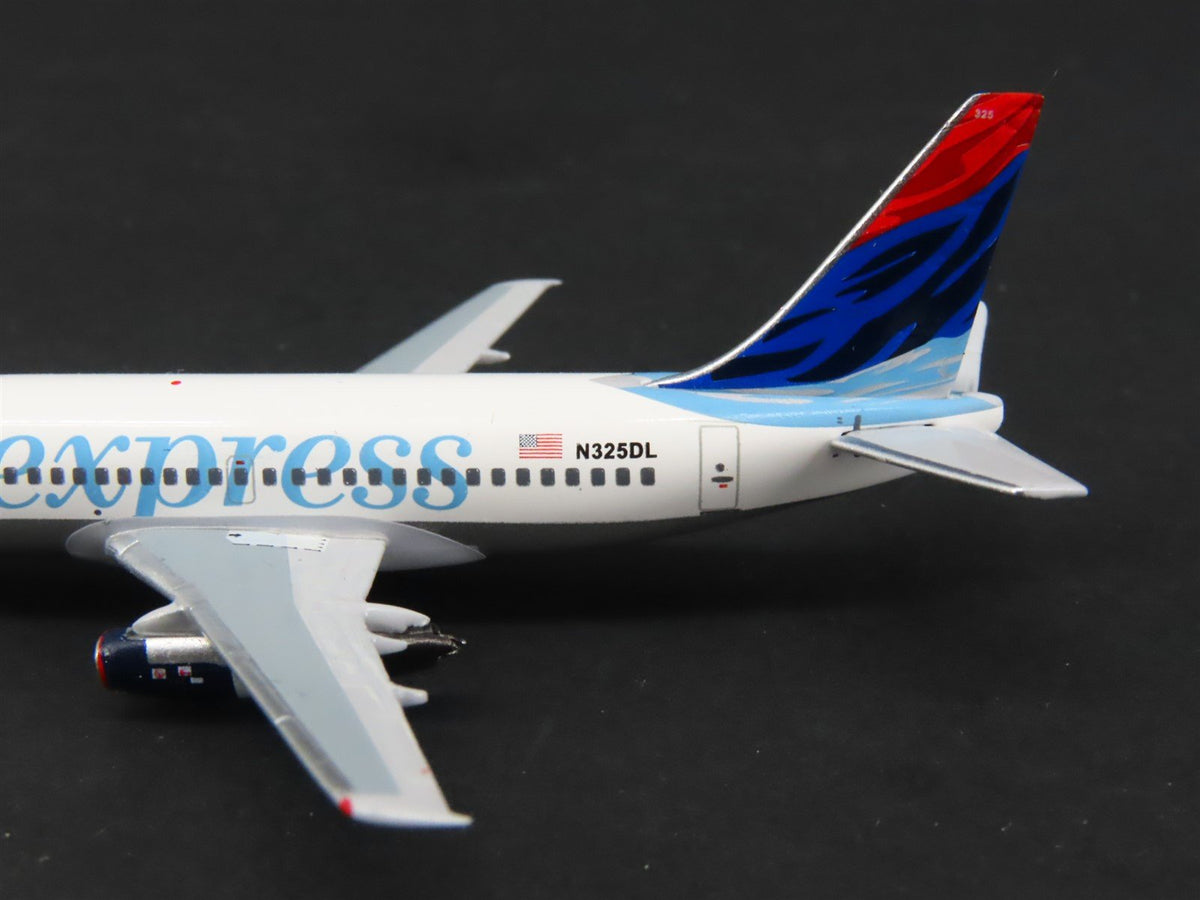 1:400 Scale Aero Classics Die-Cast Delta Express Boeing B737-200 Aircraft N325DL