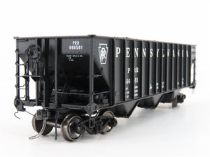 HO Scale Arrowhead ARR-1005-9 PRR Pennsylvania 3 Bay Hopper #666581 - With Load